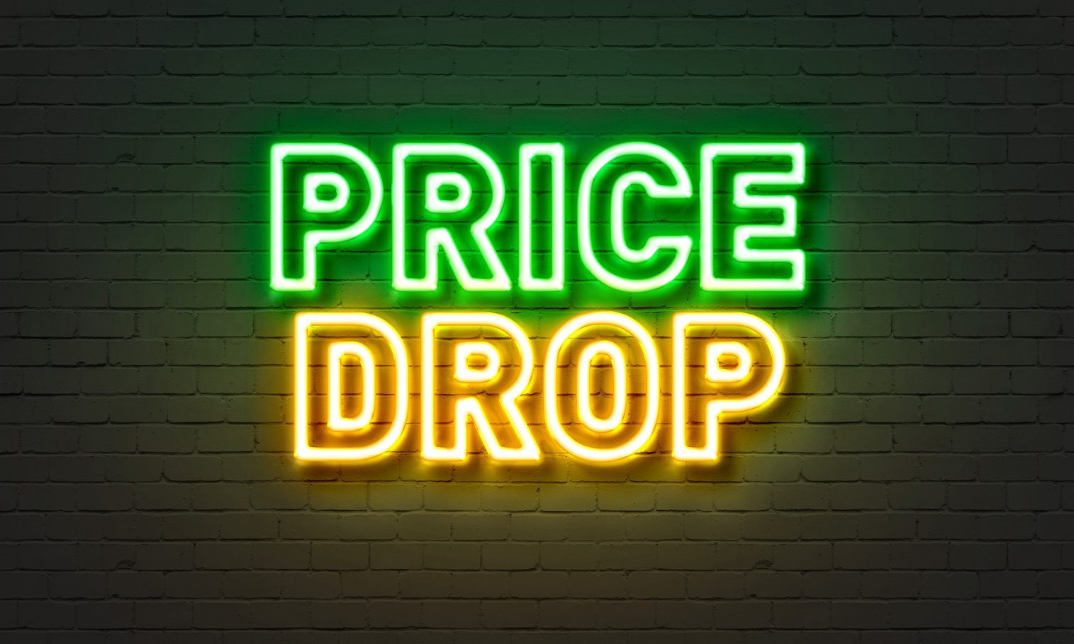 Price Drop Neon Sign 